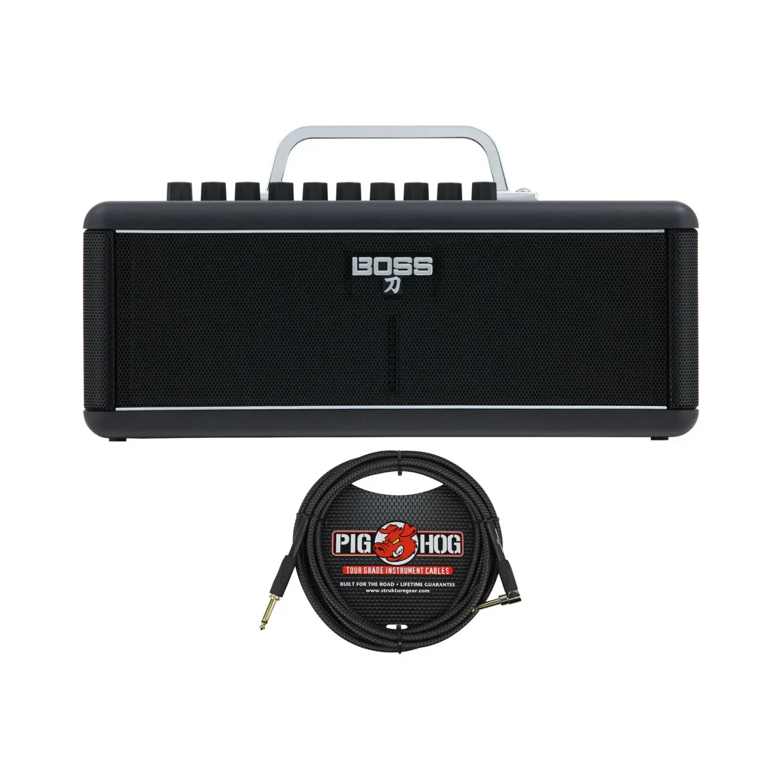 Комбоусилитель для электрогитары Boss Katana Air 20/30W, беспроводной, питание от батарей (набор)