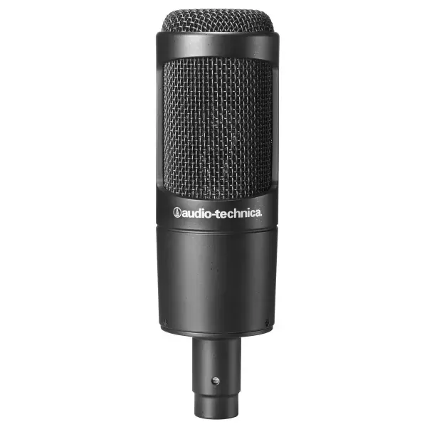 Студийный микрофон Audio-technica AT2035 Black с аксессуарами