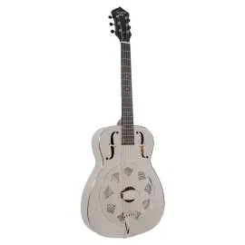Б/У Резонаторная гитара Recording King RM-998-R Metal Body Style O, никелированная