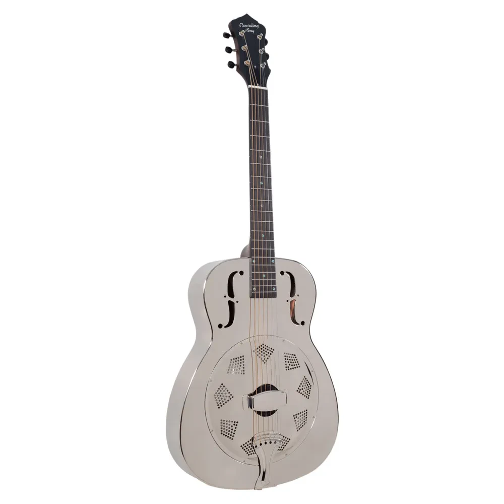 Б/У Резонаторная гитара Recording King RM-998-R Metal Body Style O, никелированная