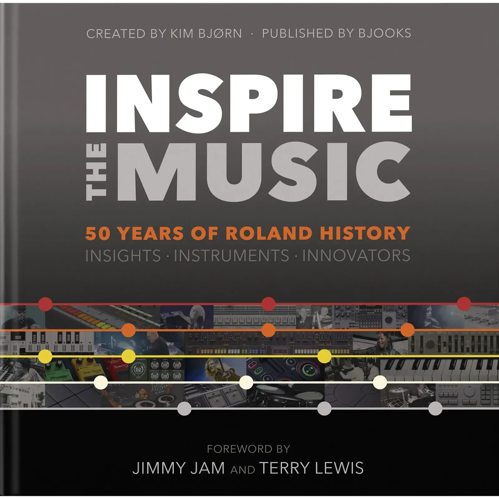 Книга для клавишных инструментов Bjooks Inspire The Music