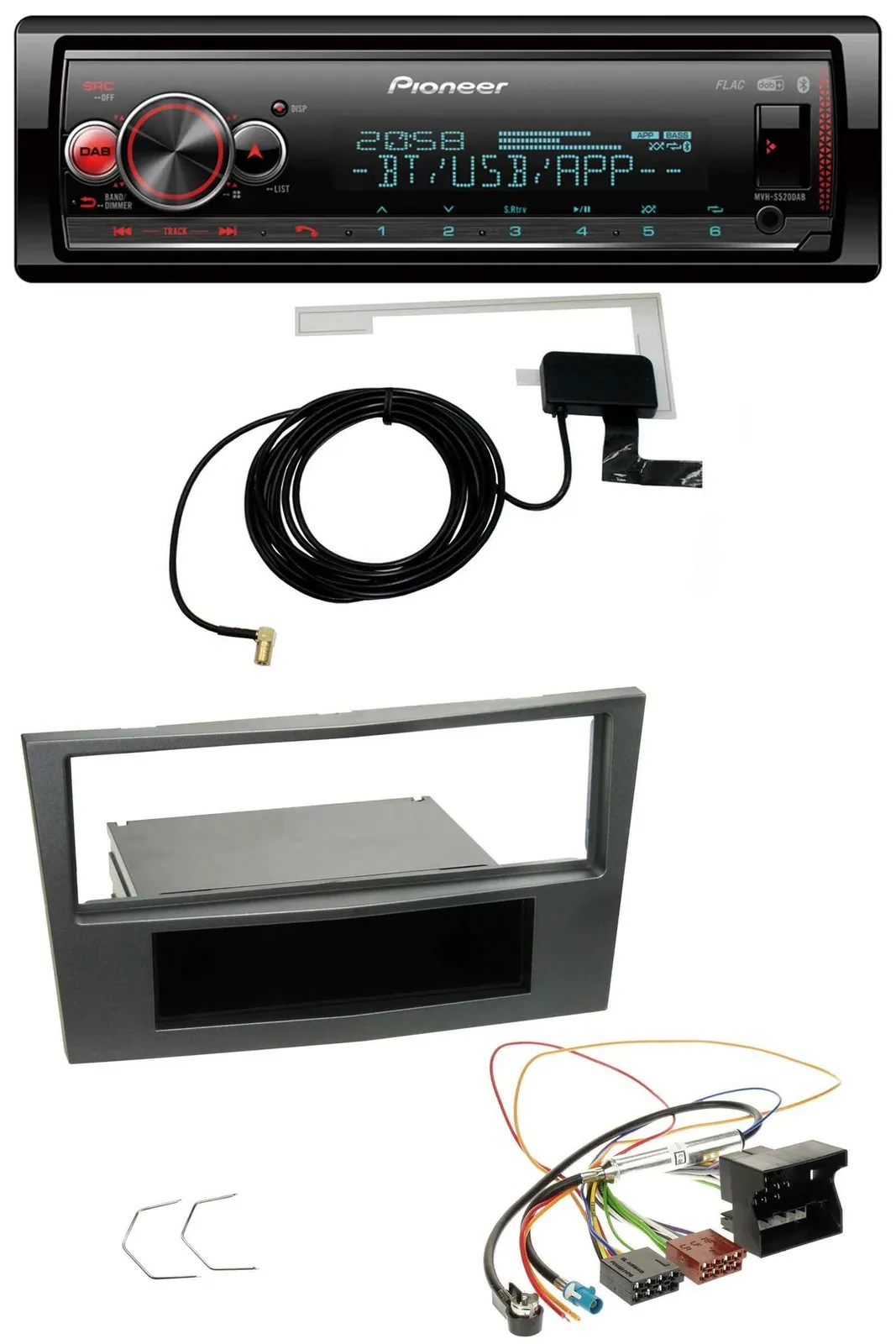 Автомагнитола Pioneer Bluetooth DAB USB MP3 для Opel Antara, Astra H, Zafira B (с 2005)