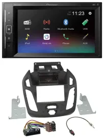 Автомагнитола Pioneer 2DIN DAB, Bluetooth, USB для Ford Transit (2012–2018), без дисплея