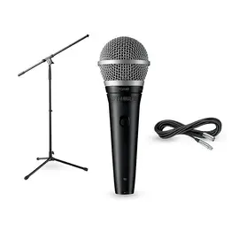 Вокальный микрофон Shure PGA48-LC, Stand & Cable Package
