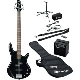 Бас-гитара Ibanez IJSR190 Jumpstart Black с аксессуарами