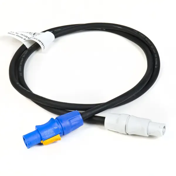 Сетевой кабель Music Store PAH0019115-000 Black 1.5 м
