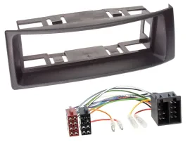 Radioeinbauset DIN Autoradio für Renault Megane Scenic bis 03 schwarz