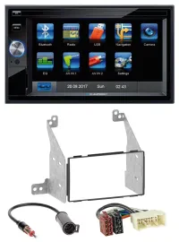 Автомагнитола Blaupunkt 2DIN SD Bluetooth MP3 USB AUX для Nissan Pathfinder (2004–2007)