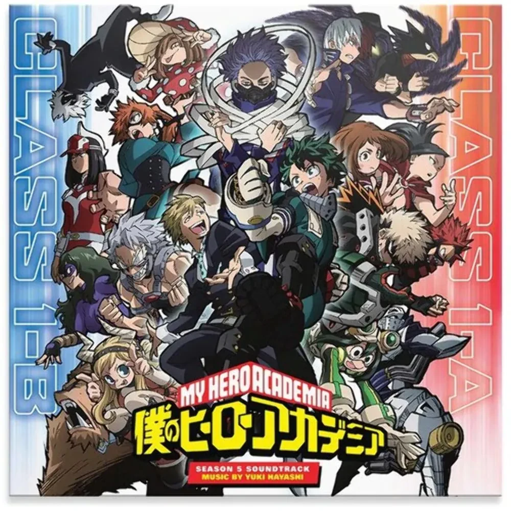 Yuki Hayashi - My Hero Academia: Season 5 (Soundtrack) [Color Vinyl] - NEW Vinyl