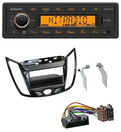 Continental MP3 Bluetooth AUX USB Autoradio für Ford C-Max Kuga Klavierlack schw