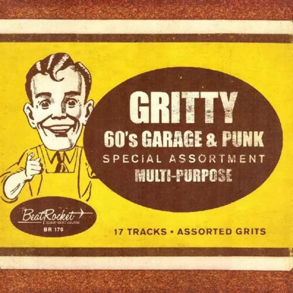 Виниловая пластинка Various – Gritty '60s Garage & Punk (Релиз 2022) Sealed