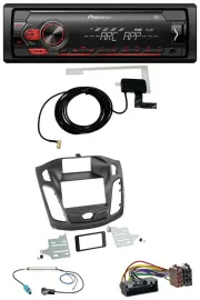 Автомагнитола Pioneer 1 DIN, USB, DAB, MP3, AUX для Ford Focus (DYB, 2011–2014)
