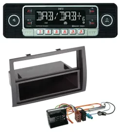 Dietz USB DAB MP3 Bluetooth Autoradio für Citroen Jumper 2006-2011 Quadlock