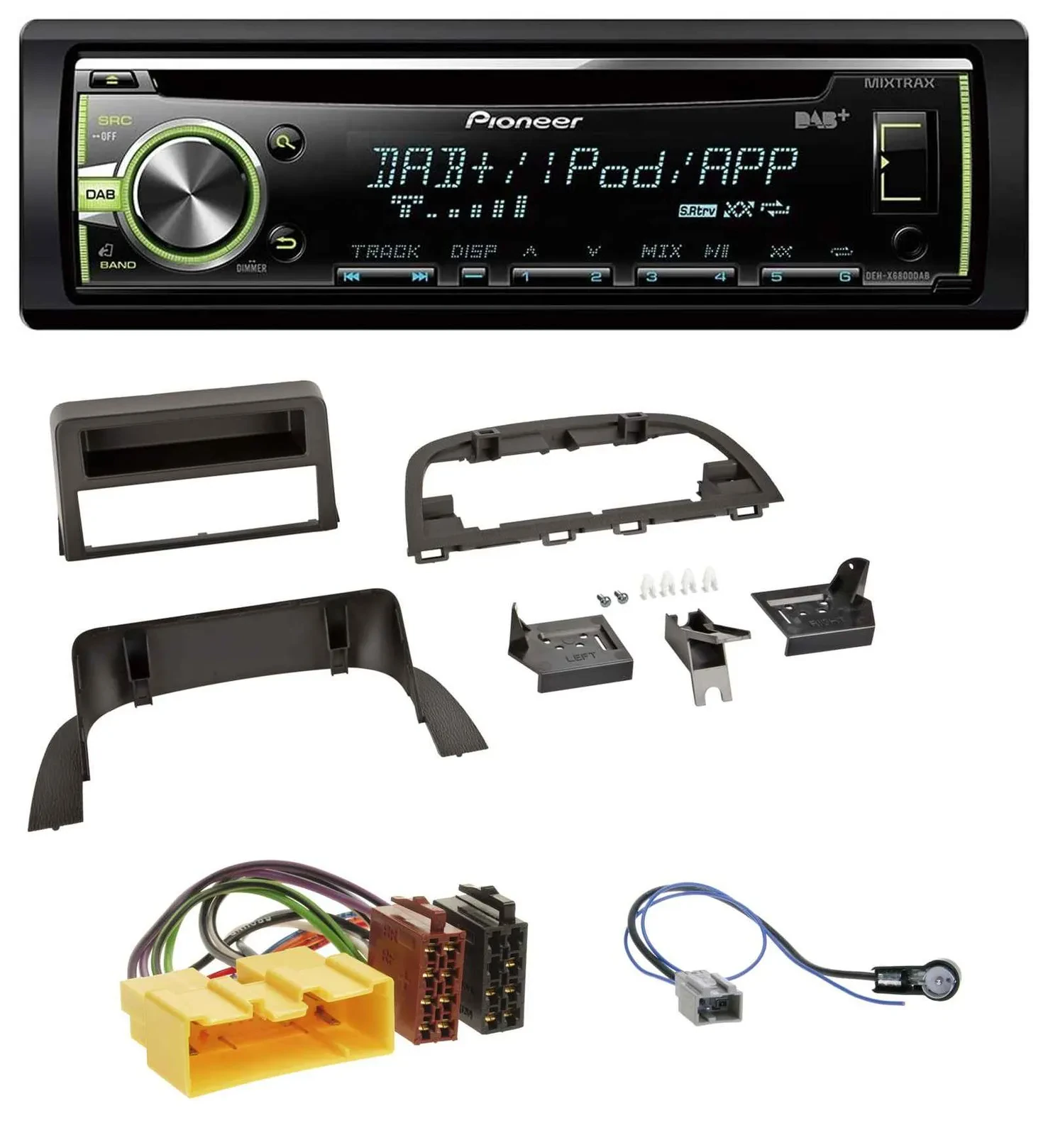 Pioneer DAB USB MP3 AUX CD Autoradio für Mazda 3 (2013-2019)