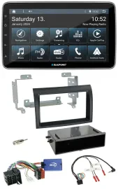 Blaupunkt USB DAB SD Lenkrad Bluetooth Autoradio für Fiat Ducato 08-11 schwarz P