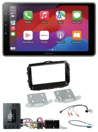 Pioneer Lenkrad USB DAB Bluetooth 2DIN Autoradio für Alfa Giulietta 14-21 Infoad