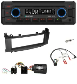Автомагнитола Blaupunkt CD MP3 Bluetooth USB для Mercedes A-Class/B-Class с поддержкой кнопок на руле