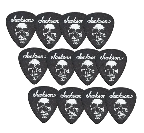 Медиаторы Jackson 451 Skull Delrin Extra Heavy 1.14  (12 штук)