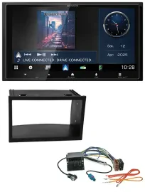 Kenwood Bluetooth 2DIN USB DAB MP3 Autoradio für VW Golf IV Polo Passat T4 Fox Q