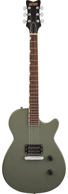 Gretsch Streamliner Jet Club Electric Guitar, Olive Drab Finish, 1 Pickup