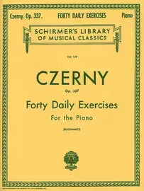 Ноты MusicSales Carl Czerny: Forty Daily Exercises For The Piano