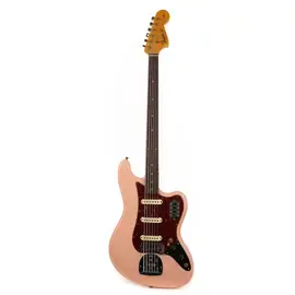 Бас-гитара Fender Custom Shop Bass VI Journeyman Relic Aged Shell Pink