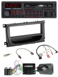 Blaupunkt SD Lenkrad USB Bluetooth DAB Autoradio für Ford C-Max Focus Can 07-10