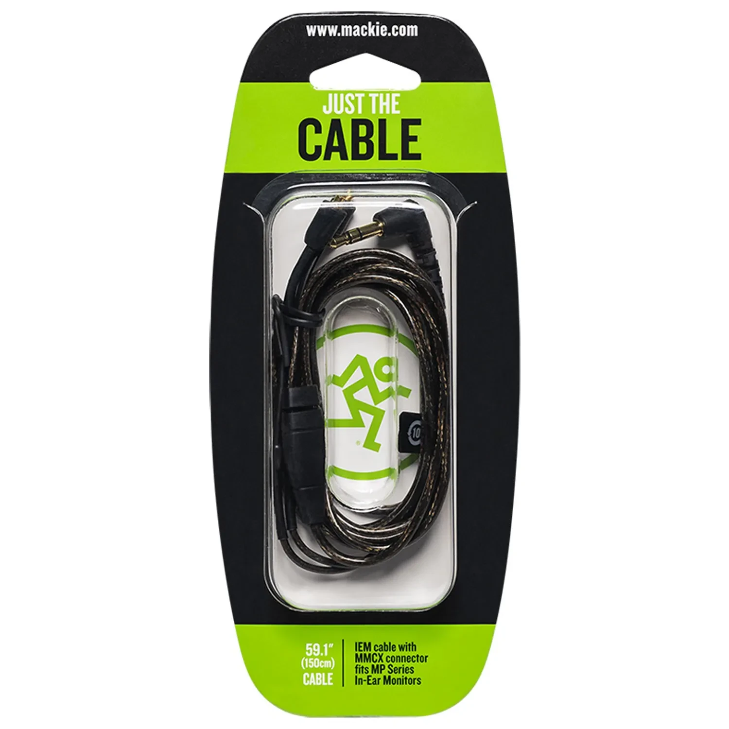 Mackie MMCX Cable Kit Ersatzkabel für In-Ear Kopfhörer MP-Serie