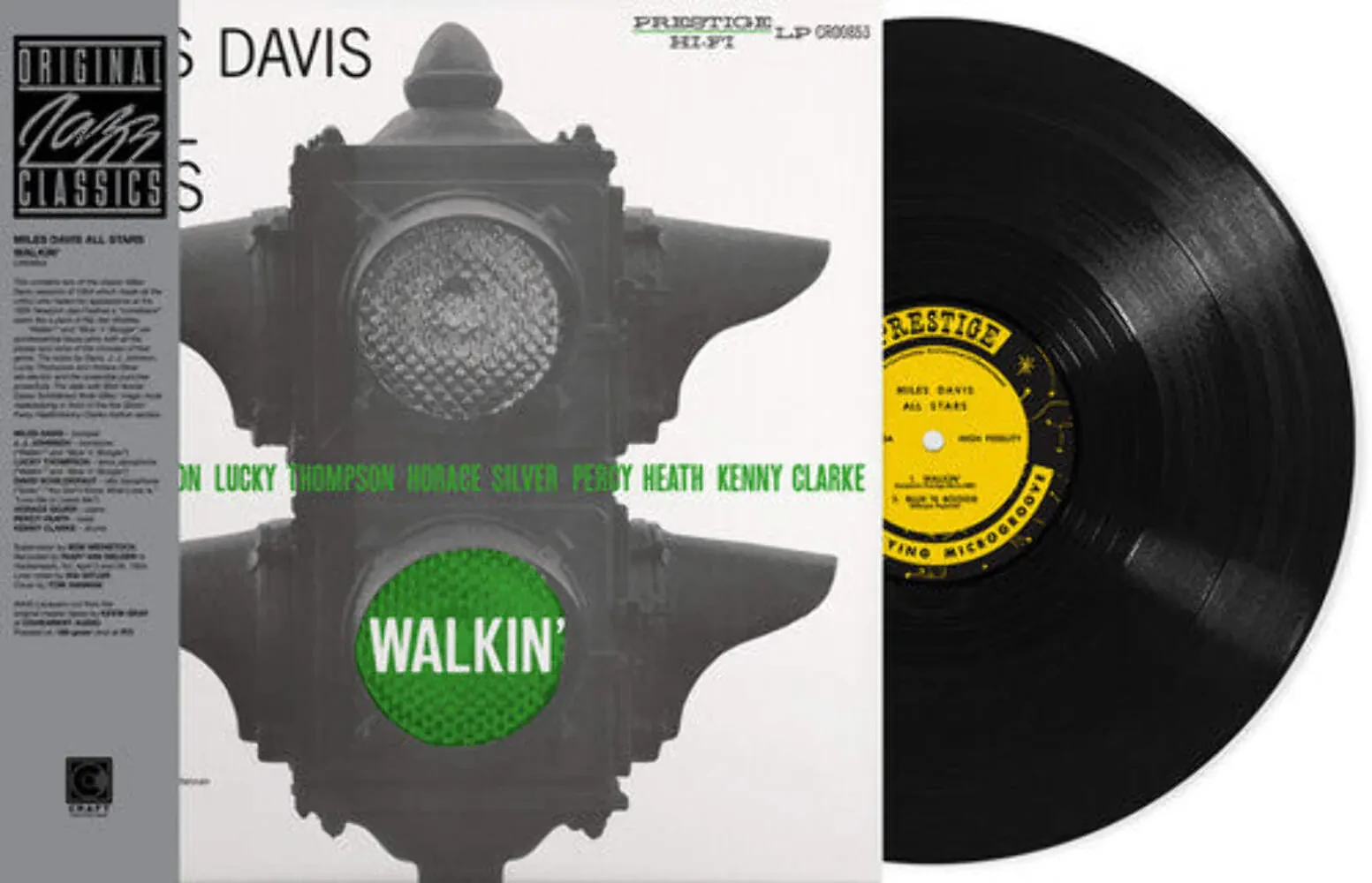 Виниловая пластинка Miles Davis All Stars – Walkin' (Релиз 1957)