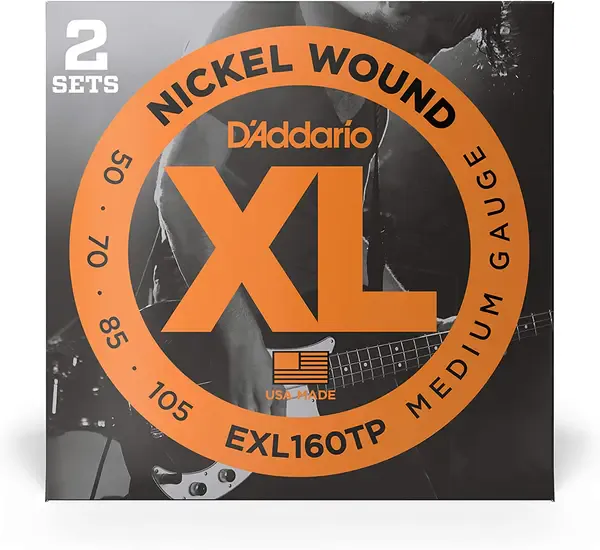 Струны для бас-гитары D'Addario EXL160TP 2sets 50-105
