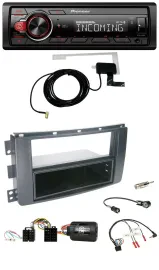 Pioneer MP3 Lenkrad CD DAB USB Autoradio für Smart ForFour 2004-2006 schwarz