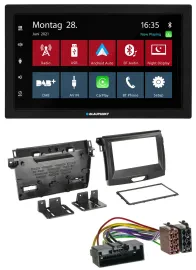 Blaupunkt MP3 Bluetooth DAB 2DIN USB Autoradio für Ford Ranger 2AB ab 04/2015