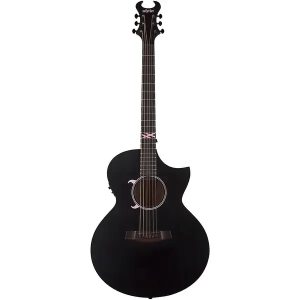 Электроакустическая гитара Schecter Machine Gun Kelly Signature Satin Black