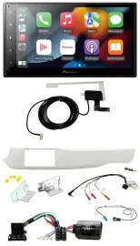 Pioneer Lenkrad USB Bluetooth DAB 2DIN Autoradio für Alfa Giulietta 10-14 940 we