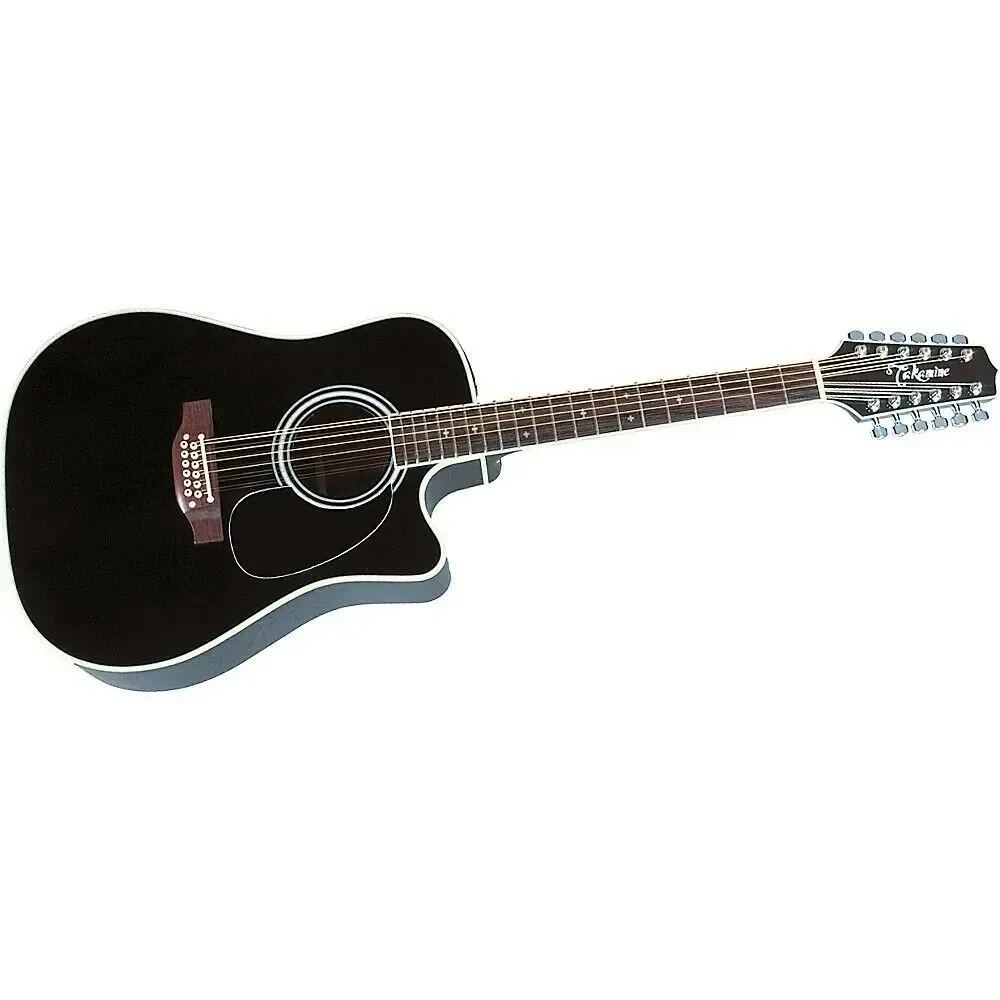 Электроакустическая гитара Takamine EF381SC 12-String Cutaway Black