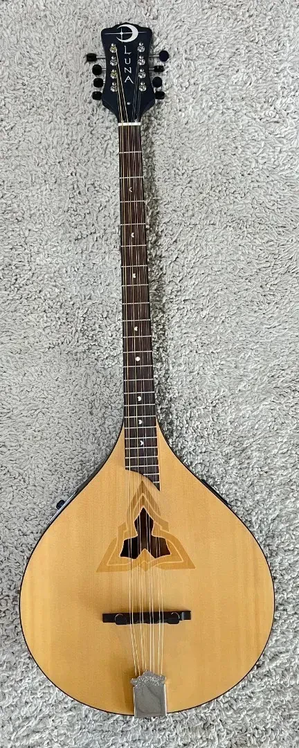 Luna Trinity Bouzouki Solid Spruce Top, Solid Maple Back and Sides