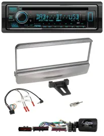 Kenwood Lenkrad Bluetooth DAB USB CD Autoradio für Ford Escort Focus silber