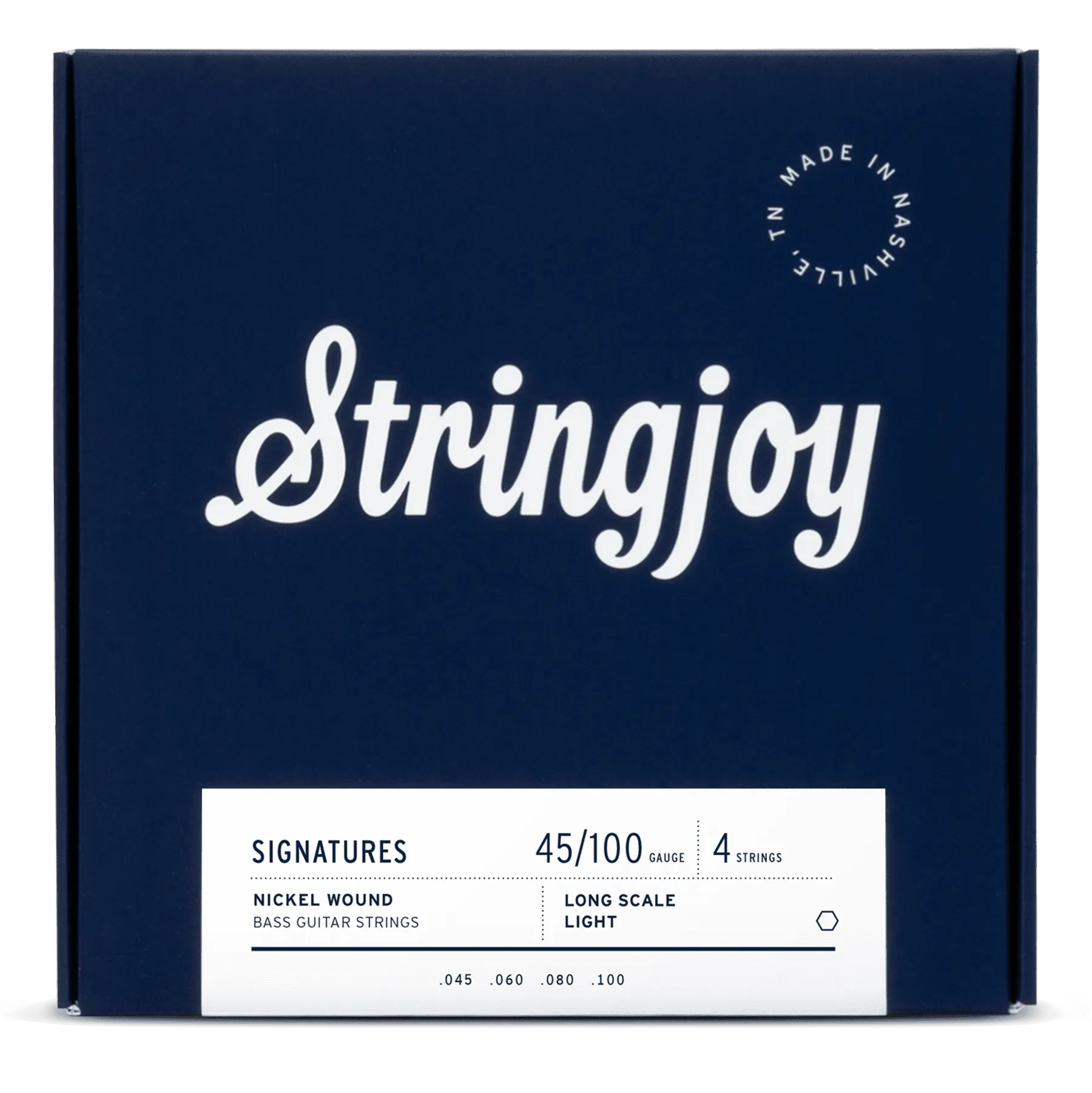 Струны для бас-гитары Stringjoy BA45100LS Signatures Nickel Wound Long Scale Super Light 45-100