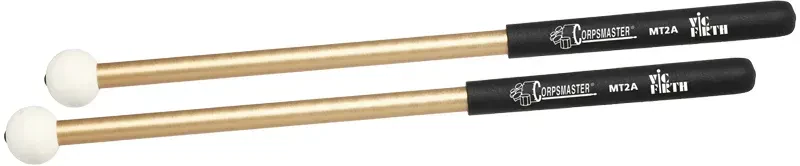 Колотушка маршевого барабана Vic Firth MT2A Corpsmaster (пара)