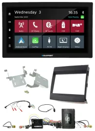 Blaupunkt 2DIN Lenkrad USB Bluetooth DAB Autoradio für Porsche Cayenne 11-16 Inf