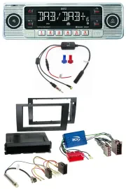 Dietz DAB USB MP3 Bluetooth Autoradio für Audi A4 B6 B7 01-08 Symphony Aktivsyst