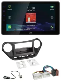 Автомагнитола для Hyundai i10 (с 2013) JVC DAB, Bluetooth, USB, MP3