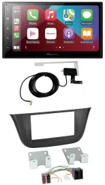 Автомагнитола для Iveco Daily (с 2014) Pioneer 2-DIN, USB, Bluetooth, DAB, MP3