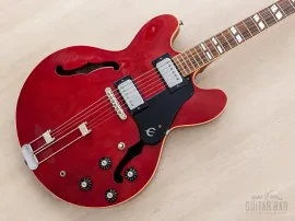 1981 Epiphone Riviera Vintage Semi-Hollow Guitar w/ Maxon Humbuckers, Japan