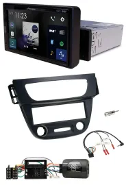 Pioneer DAB Lenkrad Bluetooth USB Autoradio für Renault Megane III 09-12 schwarz