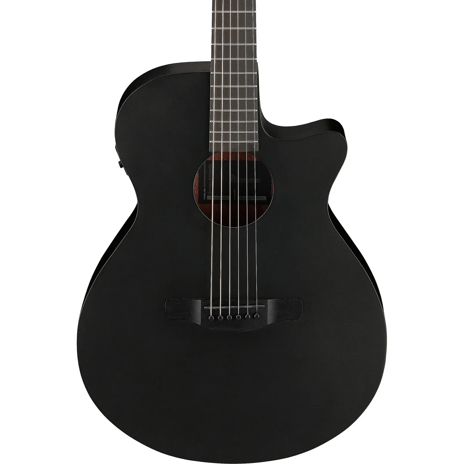 Ibanez AEG621 Grand Concert Acoustic-Electric Guitar, Spruce Top, Black Out