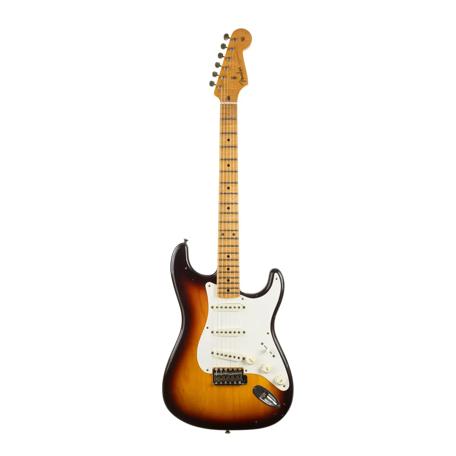 Электрогитара Fender Custom Shop 1958 Stratocaster Kyle McMillin Masterbuilt 3-Tone Sunburst