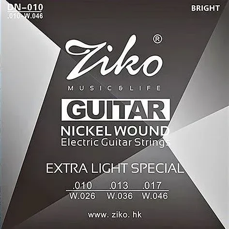 Струны для электрогитары Ziko DN 010 10-46