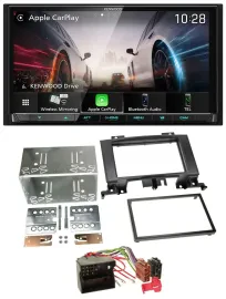 Kenwood MP3 2DIN USB DAB Bluetooth Autoradio für Mercedes Sprinter W906 ab 06 Ru