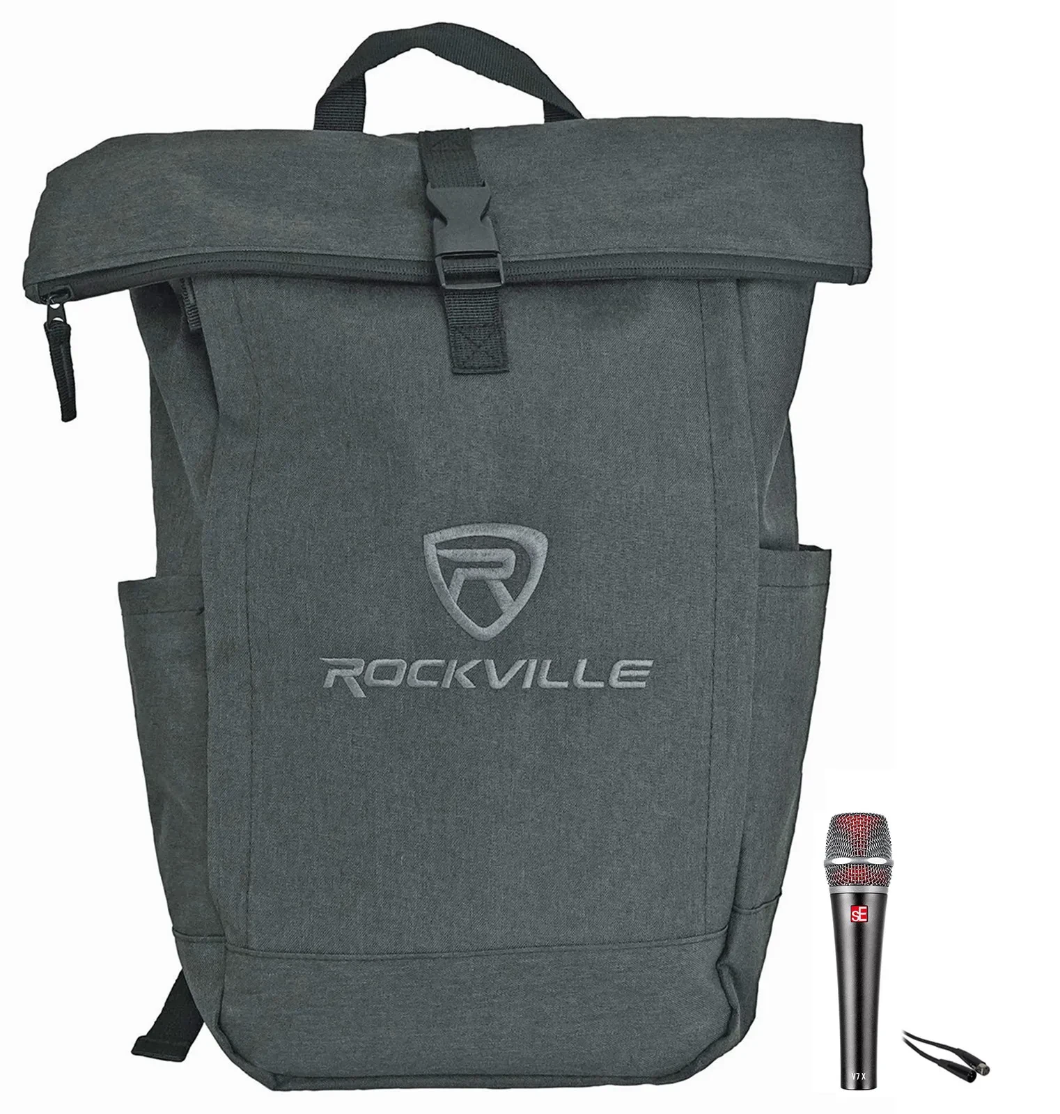 Se Electronics V7 X Supercardioid Dynamic Instrument Microphone+Cable+Backpack